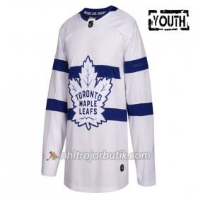 Barn Ishockey Toronto Maple Leafs Tröja Blank Adidas Pro Stadium Series Authentic